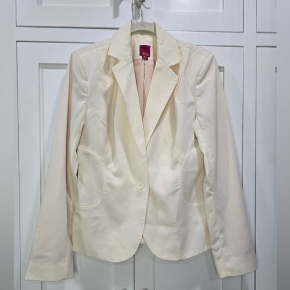 G.I.L.I. Cream Blazer – Size 6 - Picture 3 of 16